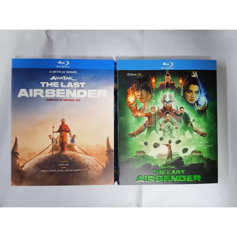 Blu-ray Disc Avatar The Last Airbender Season 1 and 2 Complete Collection