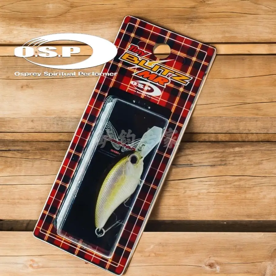 日本輸入-osp-luya-osp-ファット-crank-フェイクベイト-tiny-blitz-mr-マルチカラースポット