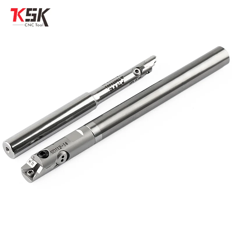 SDJ8 10 ขนาดเล็กรูรับแสงปรับ Fine Boring หัวแผ่นดินไหวทนเหล็กทังสเตน SDJ fine ชุด CNC เครื่องมือบาร์หัว