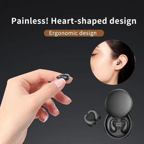 Imagen 2 del producto SK28 auriculares ultrafinos para dormir 5,4 auriculares inalámbricos con Bluetooth auriculares invisibles ocultos en la oreja auriculares deportivos impermeables