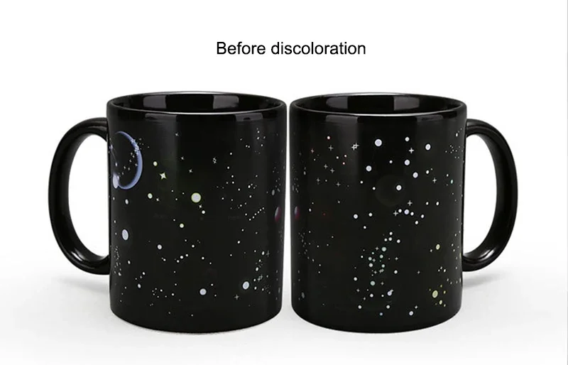 New 12 constellation color change mugs,porcelain mug Hand-painted Starry sky puer tea mug coffee cup Drinkware unique gift