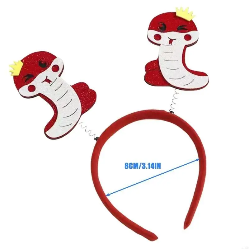 Accesorios cómodos del traje venda serpiente 270D para las celebraciones del año serpiente