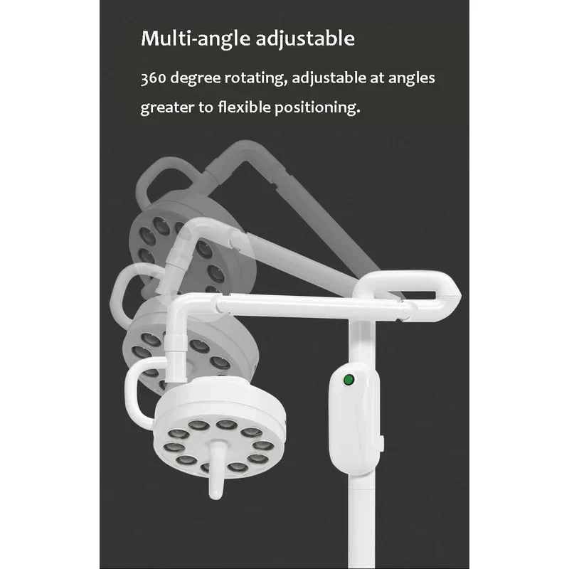 2026 Movable Medical Examination Shadowless Cold Light, Dental Light Lamp, LED Operation, Surgical Light for Dental Chair, 30W