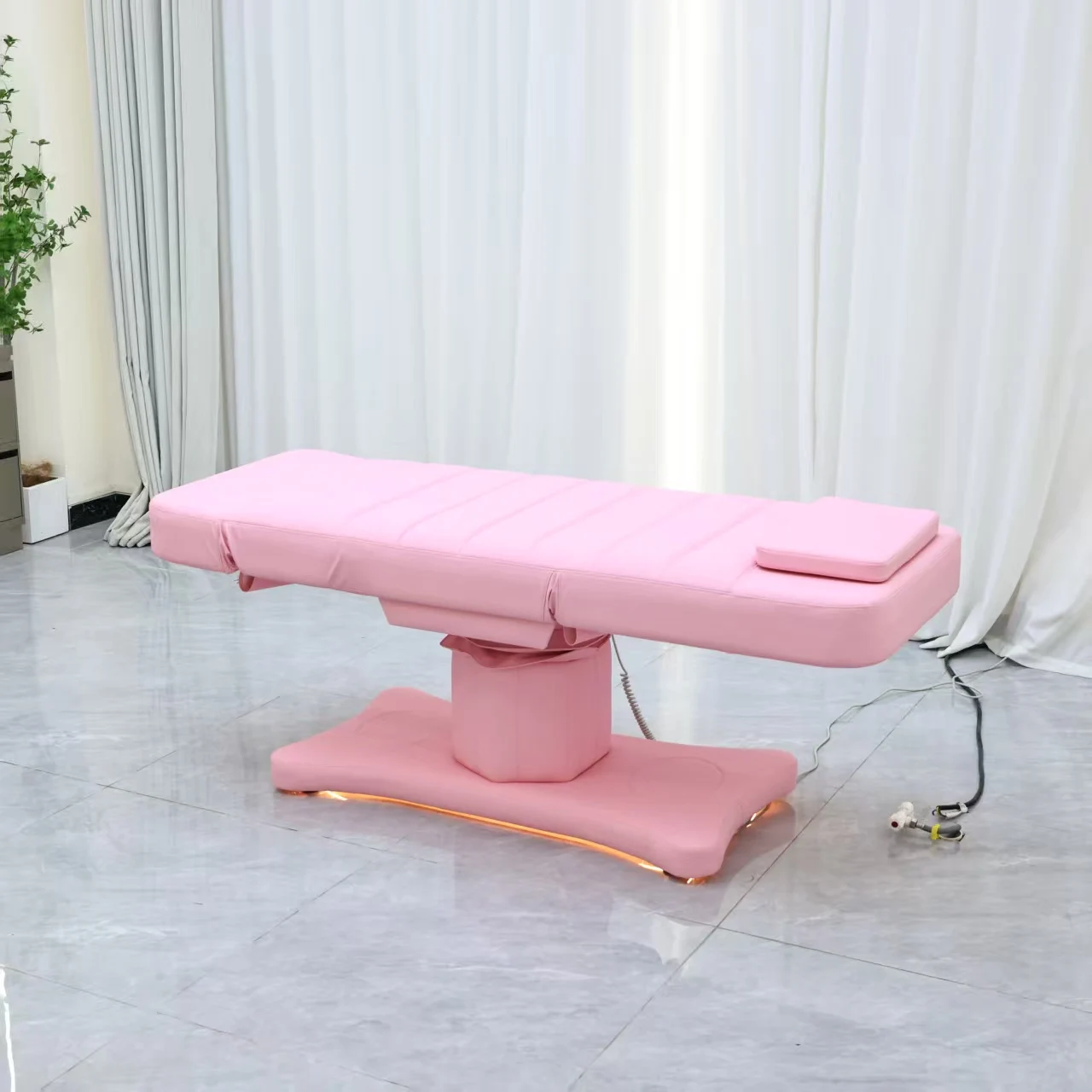 2026 Neue Rosa Schönheits- und Gesichtspflegeliege, Massagetisch, Untersuchungsliege für Körperuntersuchungen, Stuhl, Schönheitssalon-Möbel – Detail 4