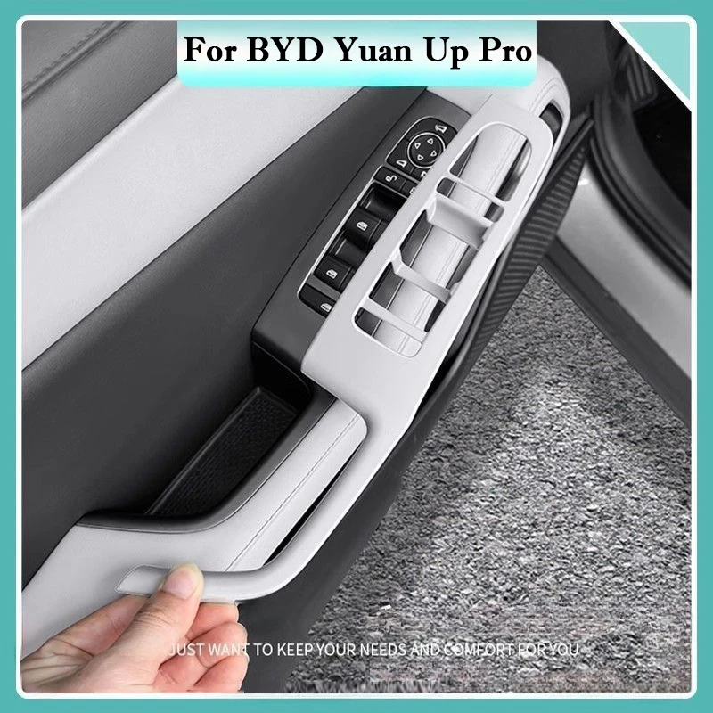 

Для BYD Yuan Up Pro 2024 2025 Автомобильная оконная подъемная панель ABS Защитная рамка Подъемная панель Защитная накладка Декоративные автоаксессуары