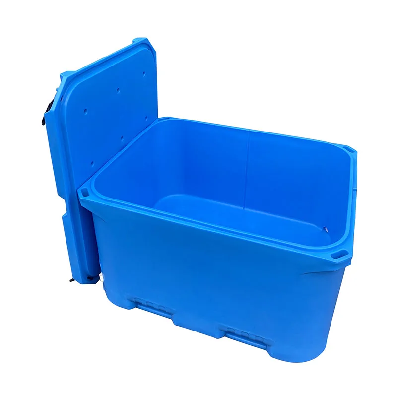 

For 1000L Large Capacity Rotomolded Insulated Cooler Beverage Thermal Box Industry Fish & SeafoodMeat Storage Container