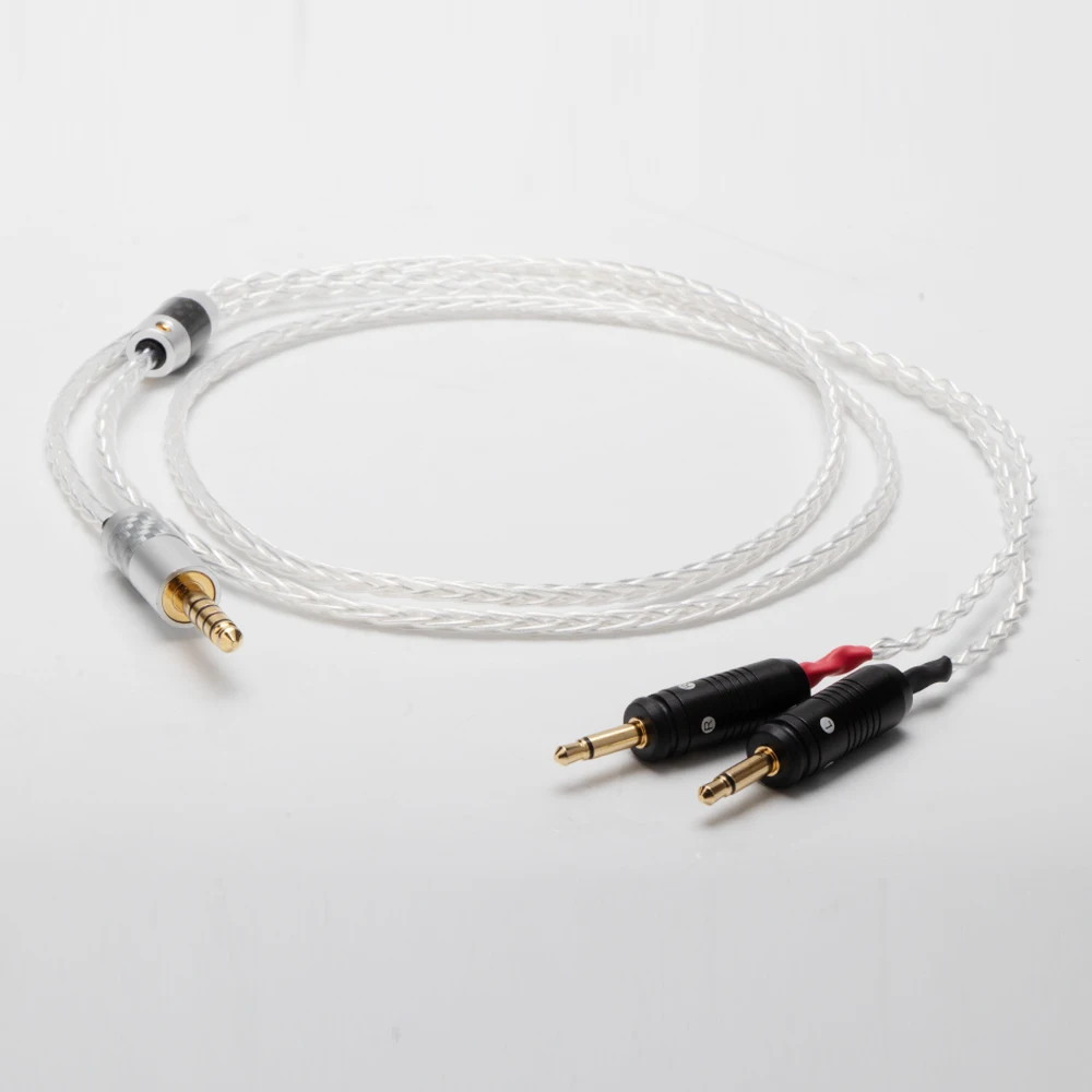 HIFI 7N OCC 4.4mm Balanced plug Clear Celestee for NEW Focal ELEAR Headset French Utopia Upgrade Headphone Cable