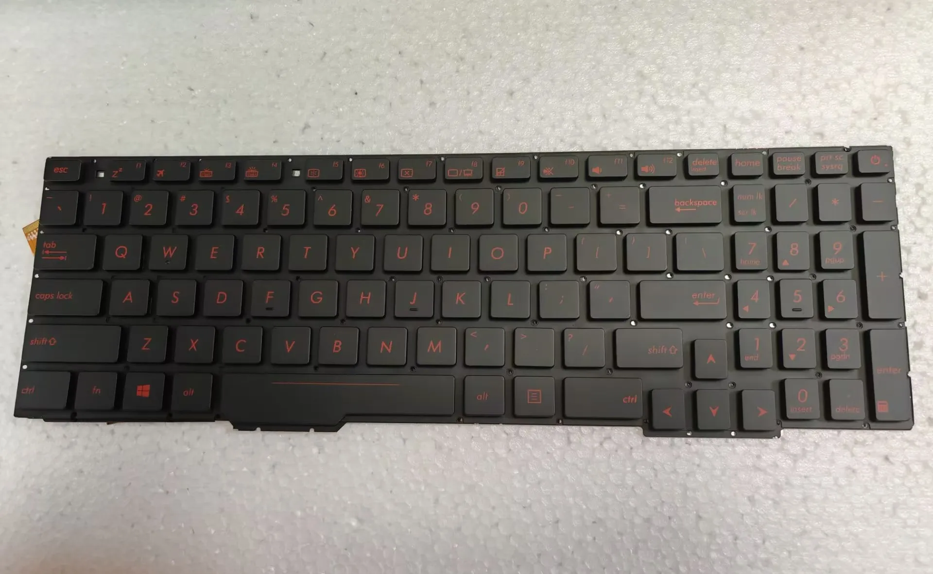Kolorowa podświetlana klawiatura US dla Asus ROG FX553VD FX753VD FX53VD FZ53V ZX53VD ZX73VD GL753 GL753V GL753VE GL553