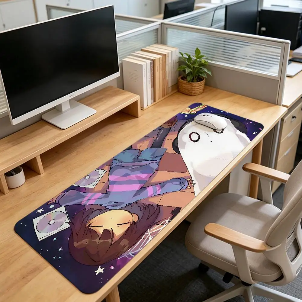 Game U-Undertale-S Gaming Mouse Pad Non-Slip Lock Stitched Edge Large Office Desk Mat For Computer And Keyboard