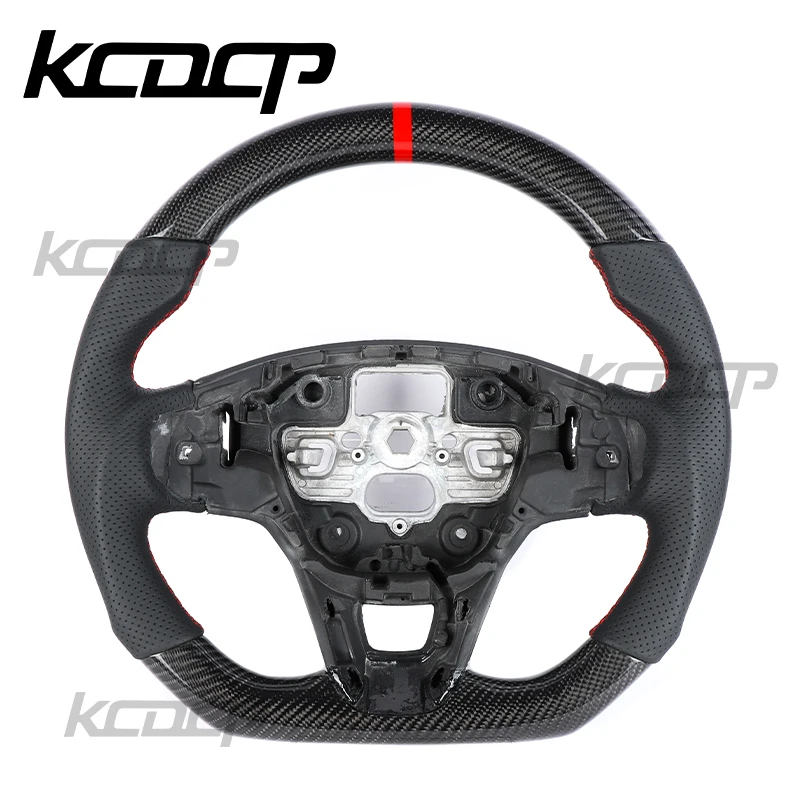 

Carbon Fiber Steering Wheel Fit For Ford Focus ST RS MK2 MK3 MK4 Car Steering Wheel