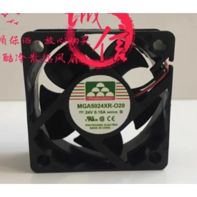 Original Cooler Fan for MGA5024XR-O20 24V 0.15A 2-wire Frequency Converter Cooling Fan 5cm