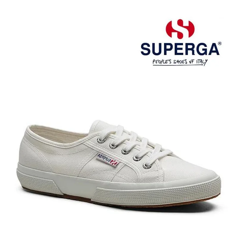 SUPERGA-Low Top Canvas Sneaker para homens e mulheres, 2750 algodão, clássico