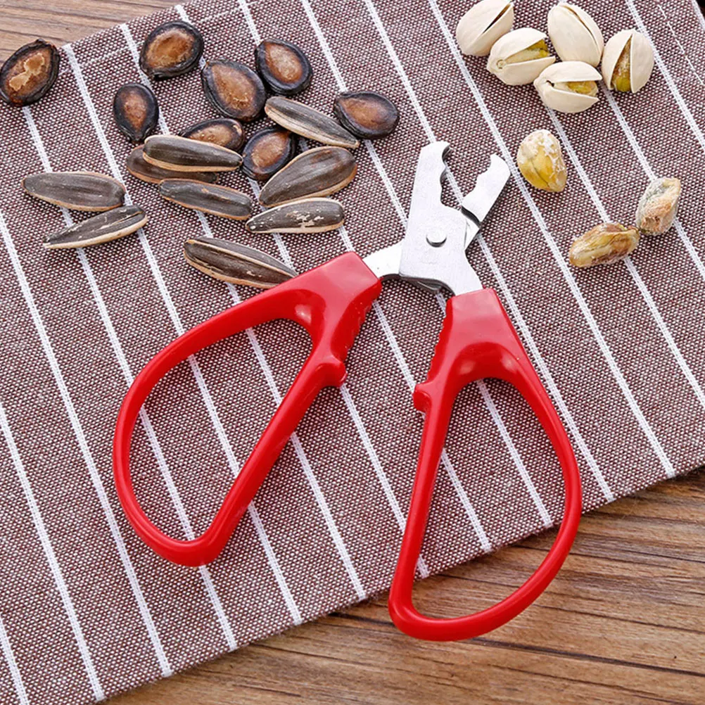 

2Pcs Nut Sheller Convenient Nut Opener Tool Lightweight Stainless Steel Nuts Pliers Peeling Cracking Multi-Function Kitchen