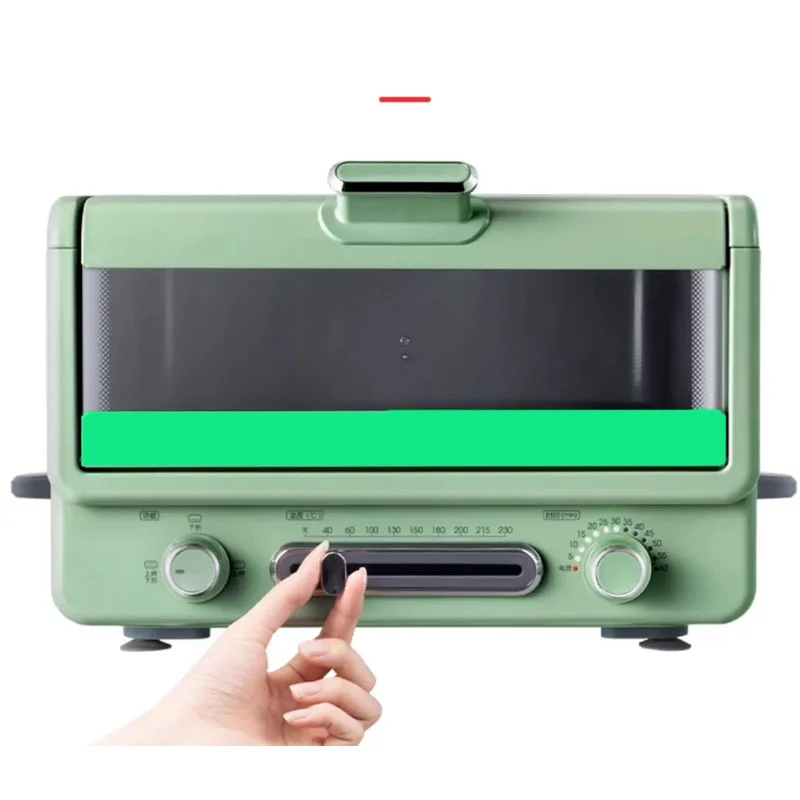 Electric oven for household use, large capacity, small size, precise temperature control, multifunctional baking, frying, baking