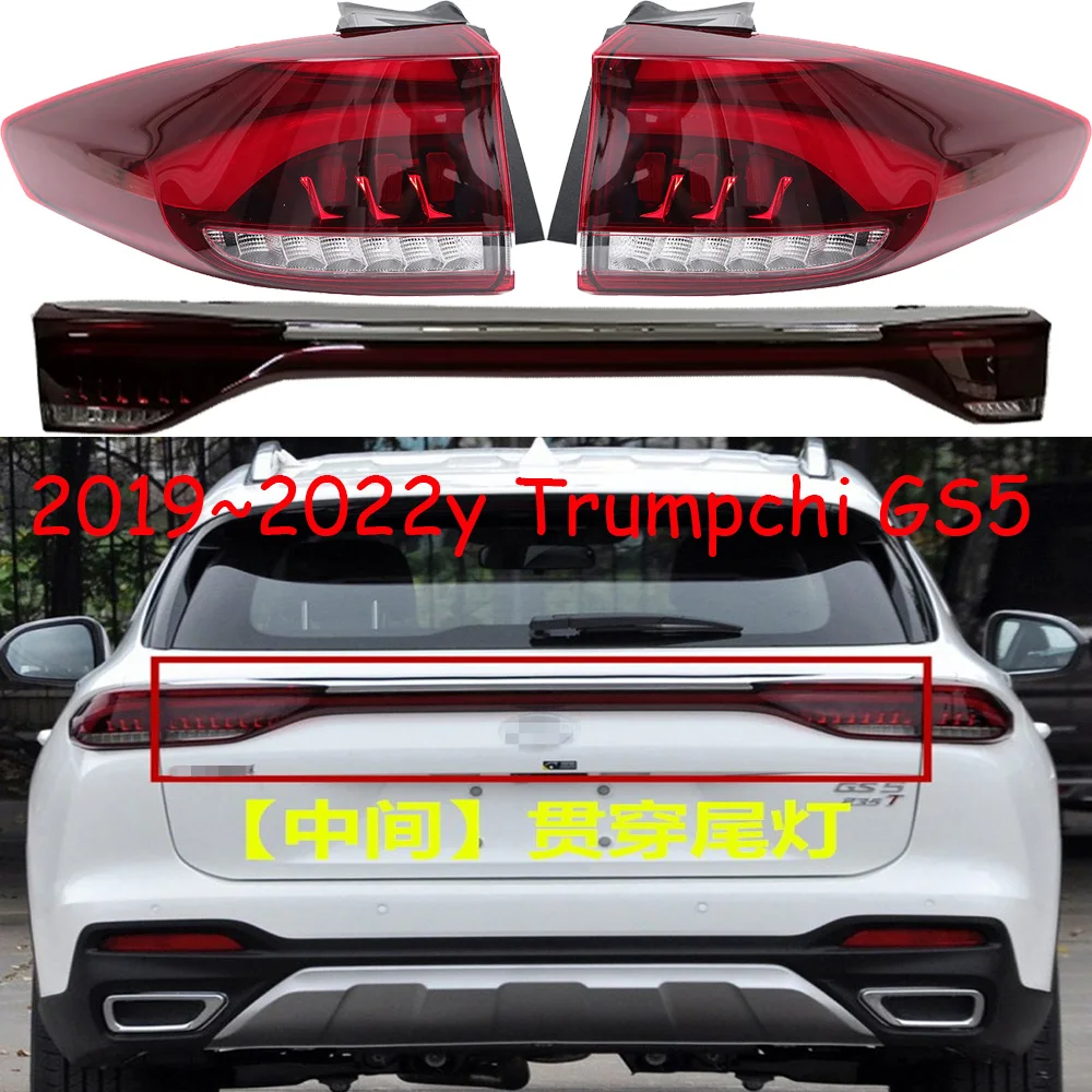 

1pcs car accessories bumper tail light Trumpchi GS5 taillight Taillamp 2019~2022y for Trumpchi GS5 fog lamp