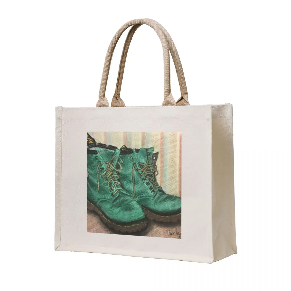 

Green Docs Study in Pastel Tote Bag hand bags custom canvas bag bag for beach Shopper