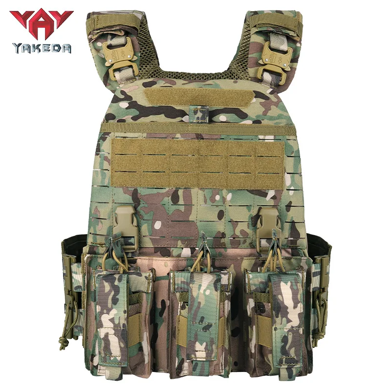

YAKEDA Viking tactical vest, camouflage combat protective vest, expedition CS equipment VT-8225 series