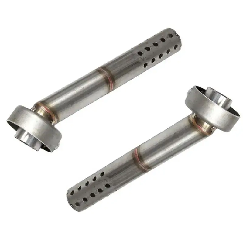 1Pcs Car Noise Eliminator Universal 48mm Motorcycle Exhaust Muffler Pipe Removable DB Killer Sound Reducer