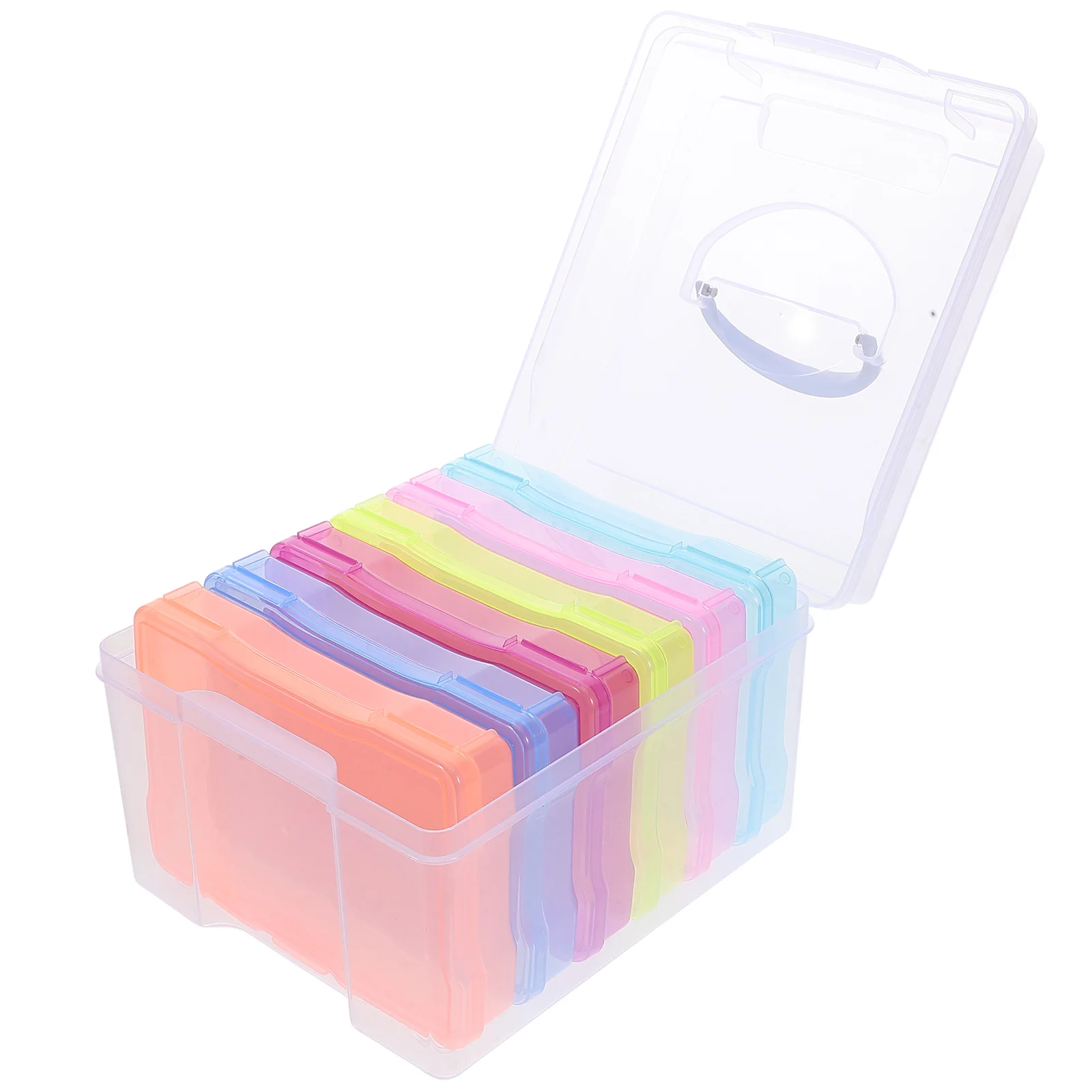 Foto-opbergdoos Craft Containers Foto's Kaarten Organizer Dozen Plastic Huishouden