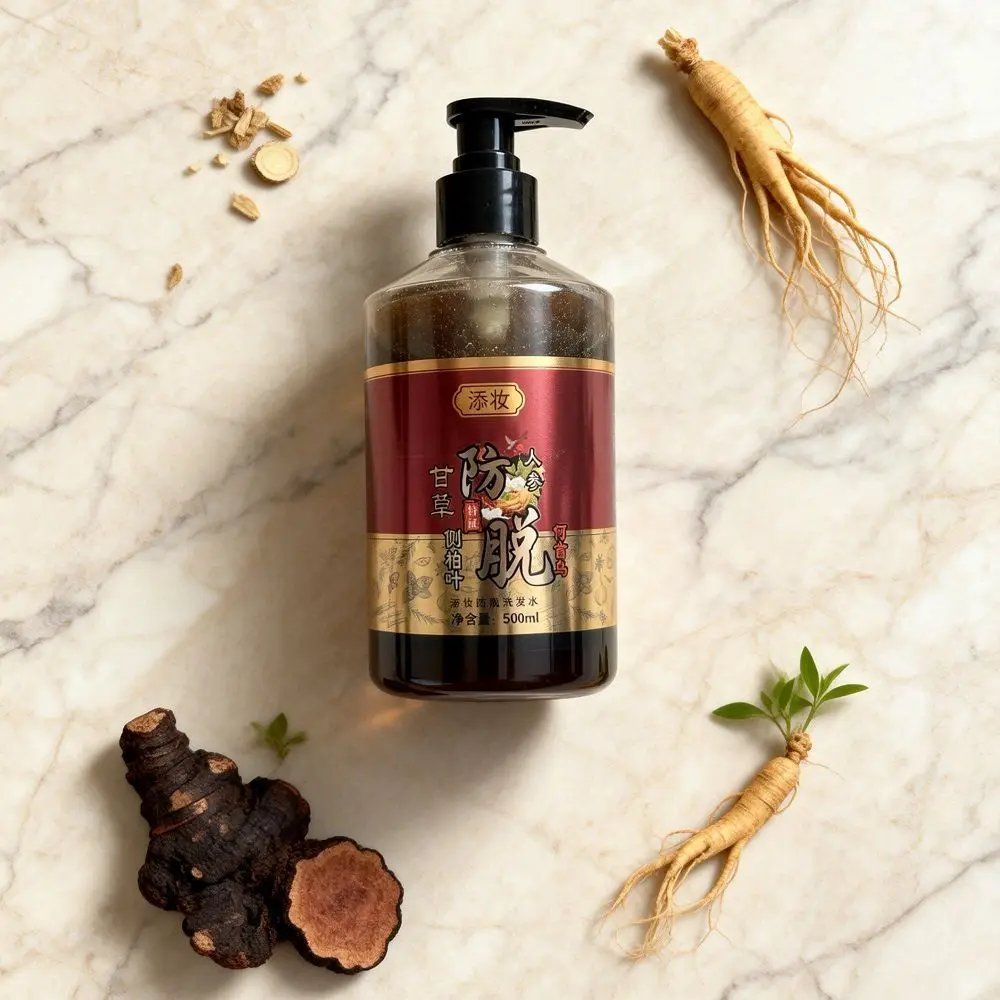

Natural Herbal Nourishing Shampoo, Strengthens Hair & Prevents Loss,