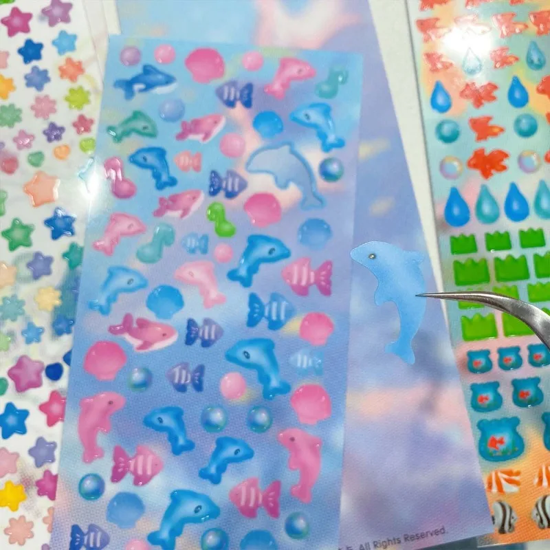 Cute Tomato Stickers Deco Stickers for Scrapbooking Pudding Panda Diy Phone Laptop Decal Sticker