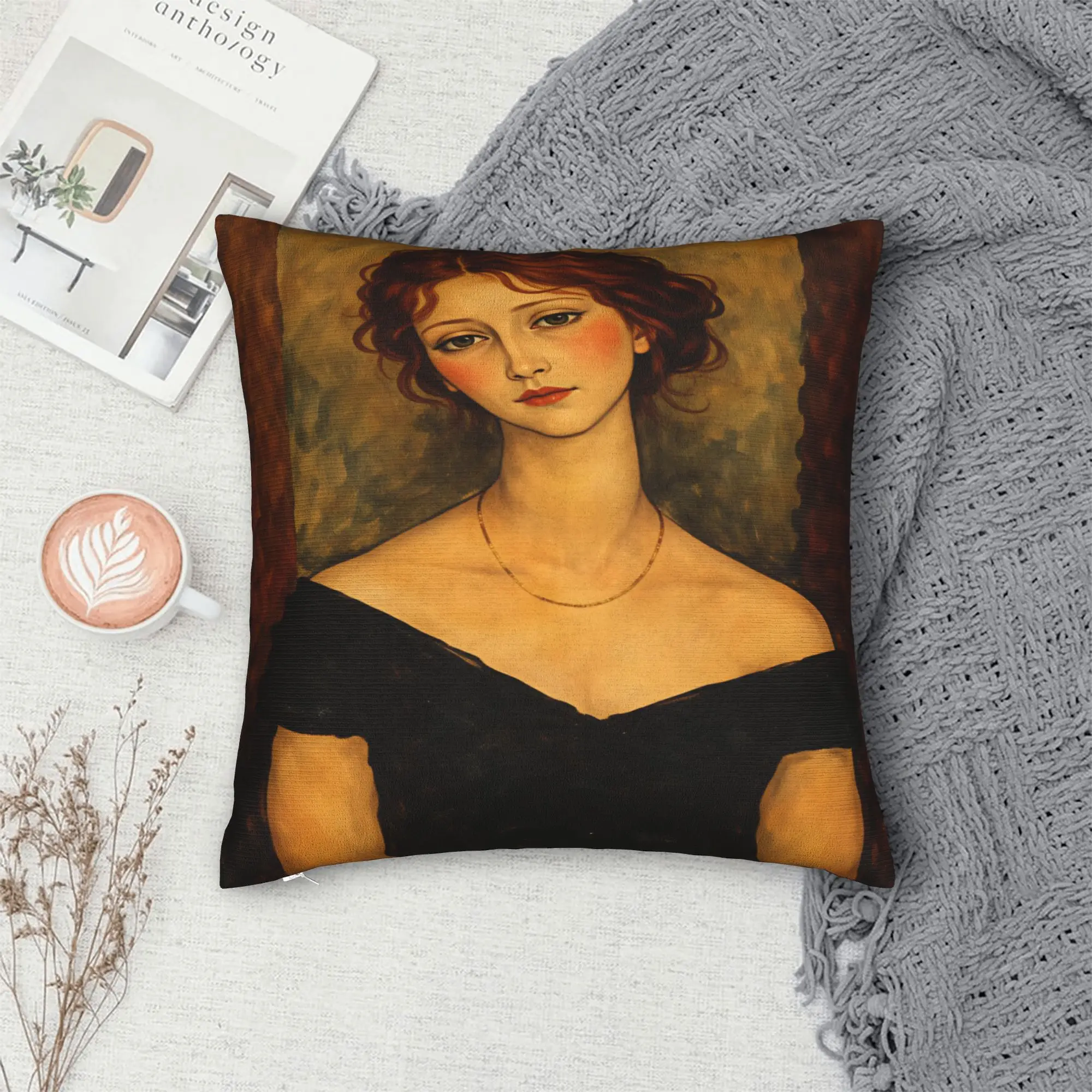 Amadeo Modigliani Pillowcases  Cute Funny Pillow Case For Living Room Sofa Custom Pillow Cover
