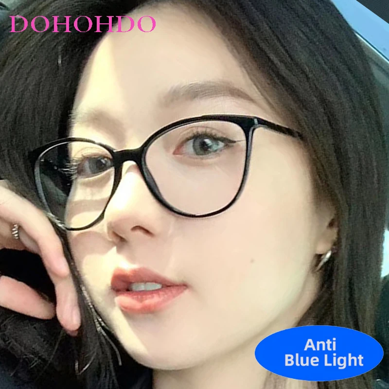

Classic Brand Designer Cat Eye Optical Glasses Men Women Trendy Luxury Computer Anti-Blue Light Protection Spectacle Lentes Оч