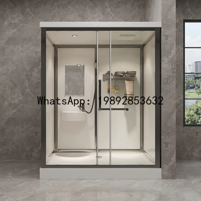 

QQ All-in-one mobile toilet, bathroom, shower room, indoor shower enclosure, integrated shower room