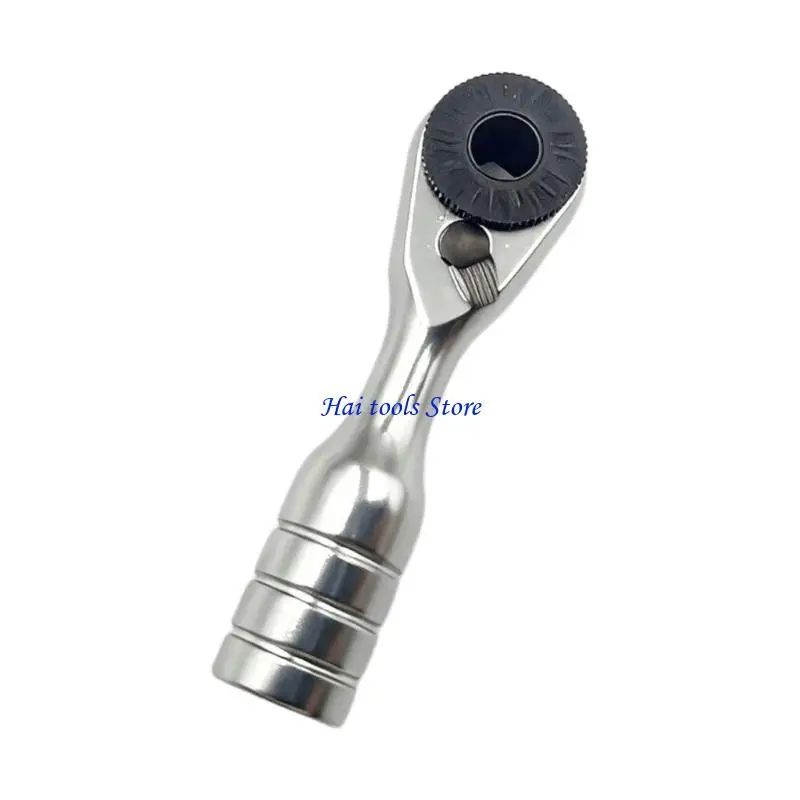 X37E 1/4Inch Miniature Ratchet Wrench High Torques Control For Craft Project Perfect For Automotive Repair And Home Use
