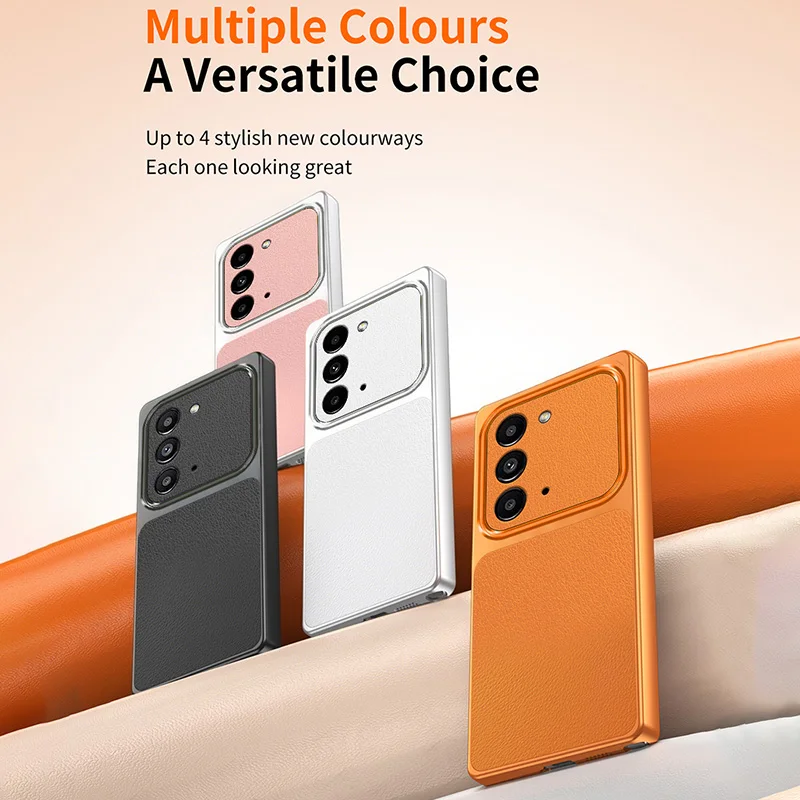 Minimalist Lychee Peel Textured Phone Cases for Samsung Note 20 5G Shock-Resistant Lambskin Cover with Soft-Edge Silicone Armor