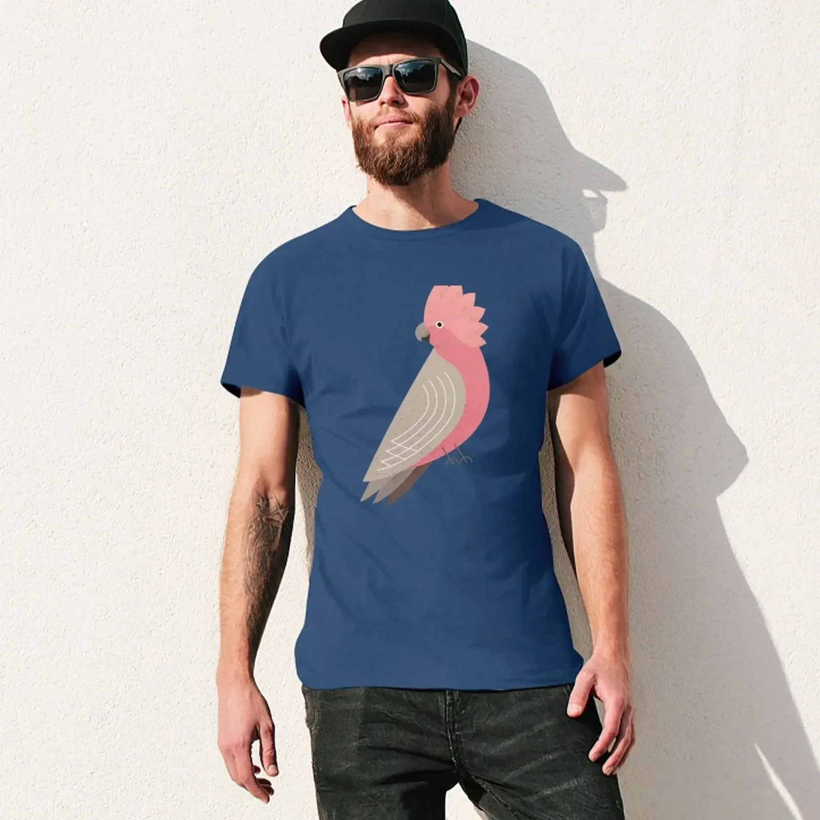 Whimsy Galah T-Shirt oversizeds summer clothes oversized t shirt men