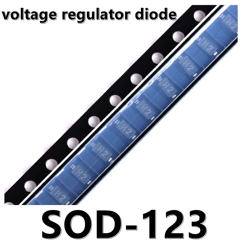 (50pcs) MMSZ5252B K2 24V MMSZ5228B/MMSZ5256B/MMSZ5225B/MMSZ5240B 3.9V/9.1V/30V/3V SMD Voltage Regulator Diode SOD-123 1206