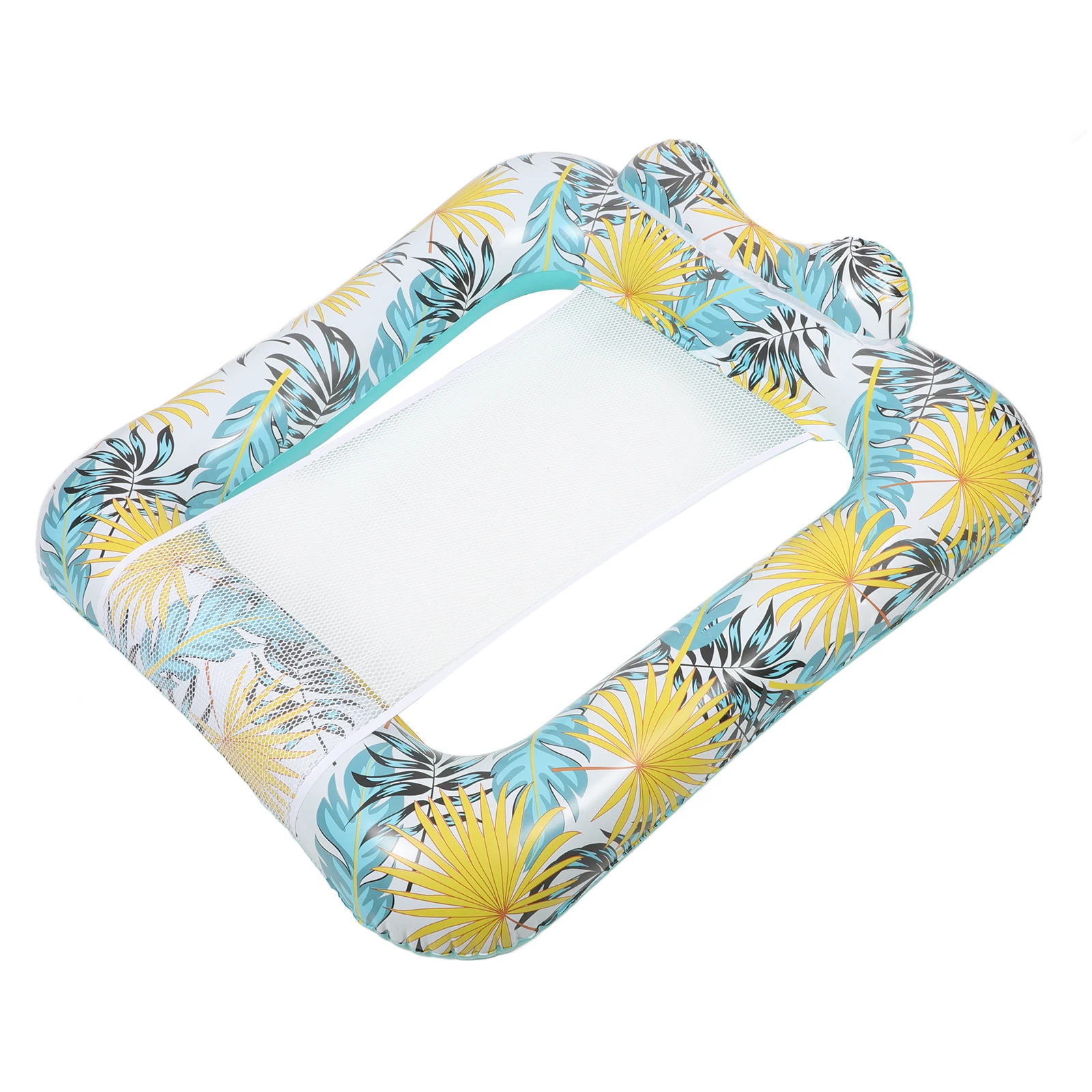 

Water Lounger Pool Floating Recliner Mesh Chair Hammock Adult Inflatable Foldable Mat PVC Easy Inflate