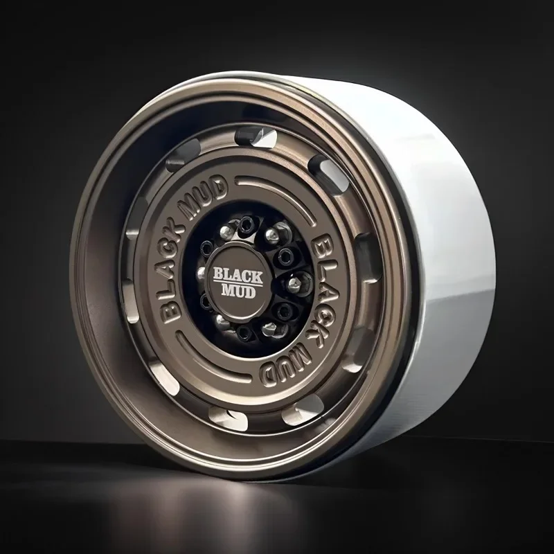 2-parowa piasta koła CNC Retro do samochodu gąsienicowego 1/10 RC Traxxas TRX4 SCX10 Tank 300 rhino Łatwa do sterowania