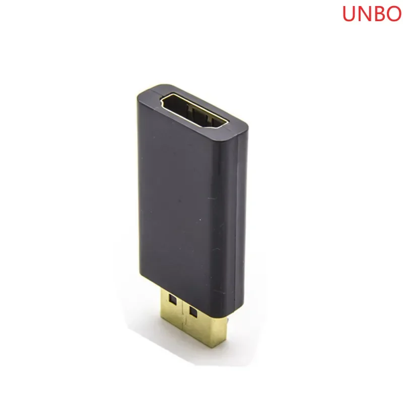 Audio Adapter Display Port to HDMI-Compatible DisplayPort Male Female Connector Converters Synchronization Transmission 1080P