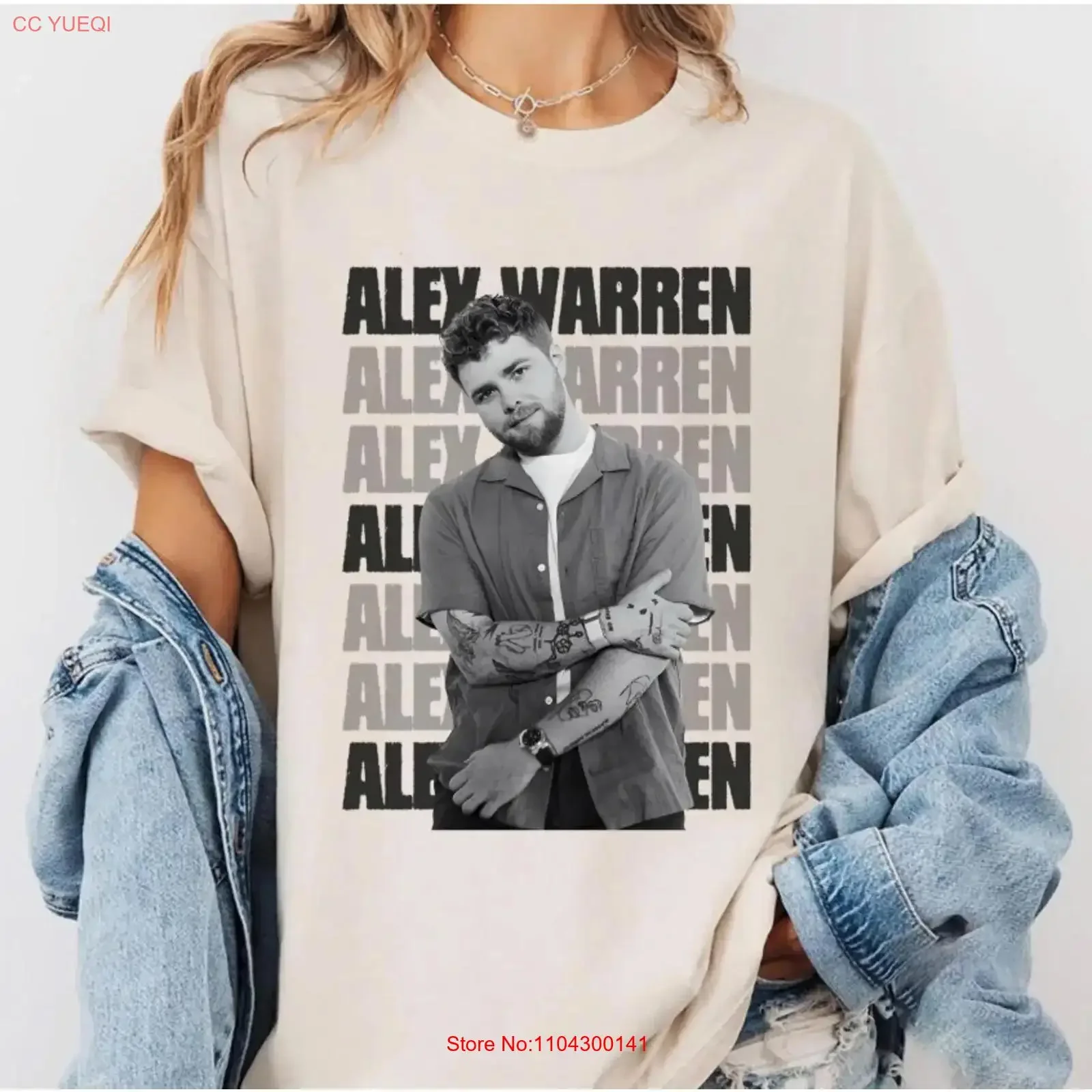 Alex Warren Tour 2026 T Shirt Little Orphan Live long or short sleeves vintage Washed Casual Slightly streetwear homme