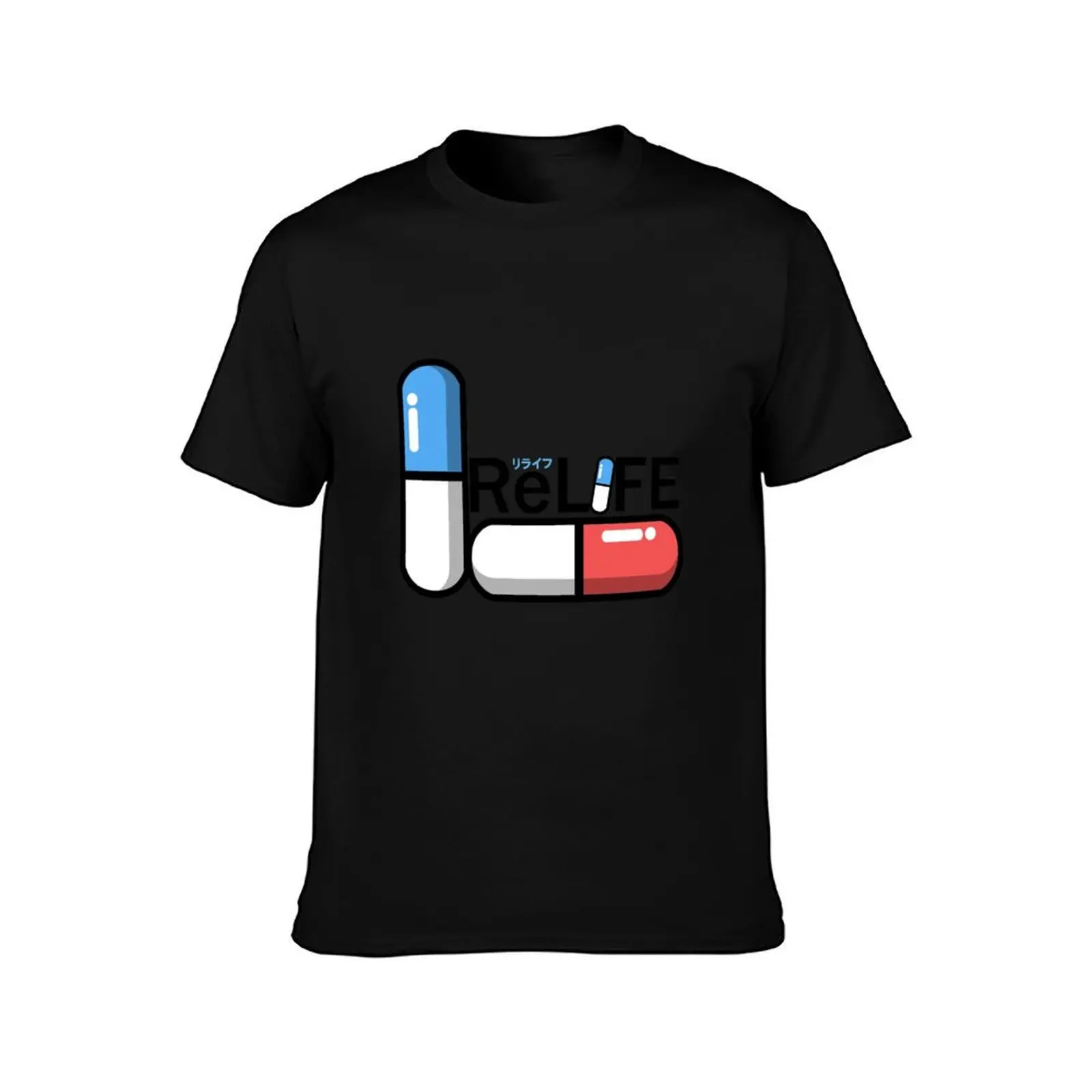 ReLIFE Capsules 3rd T-Shirt Large Size Casual Tee Shirt