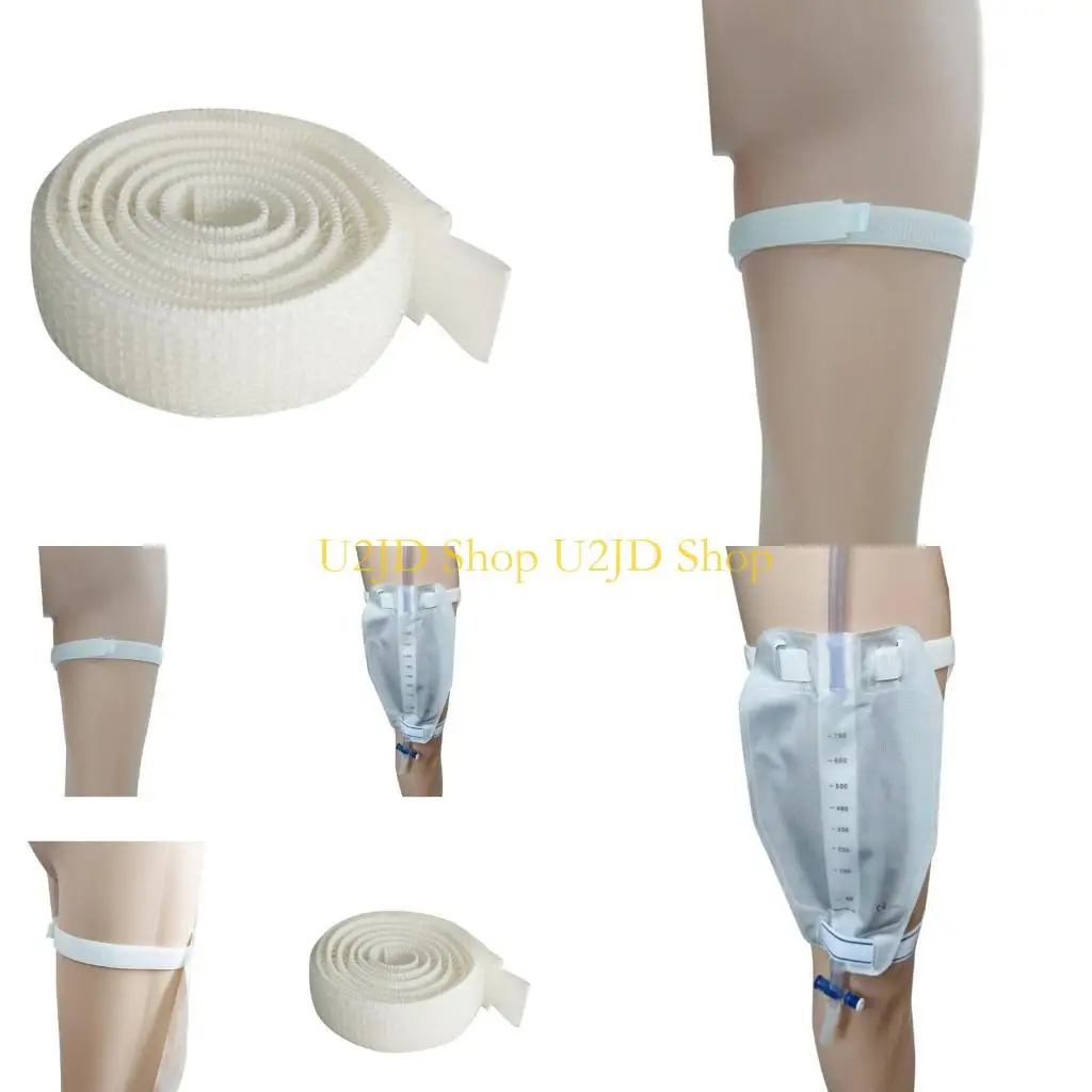 

U2JD 10 шт. Ремешок для ноги катетера Фолея Держатель сумки для ноги катетера Держатель катетера Фолея Ремень для сумки для ног