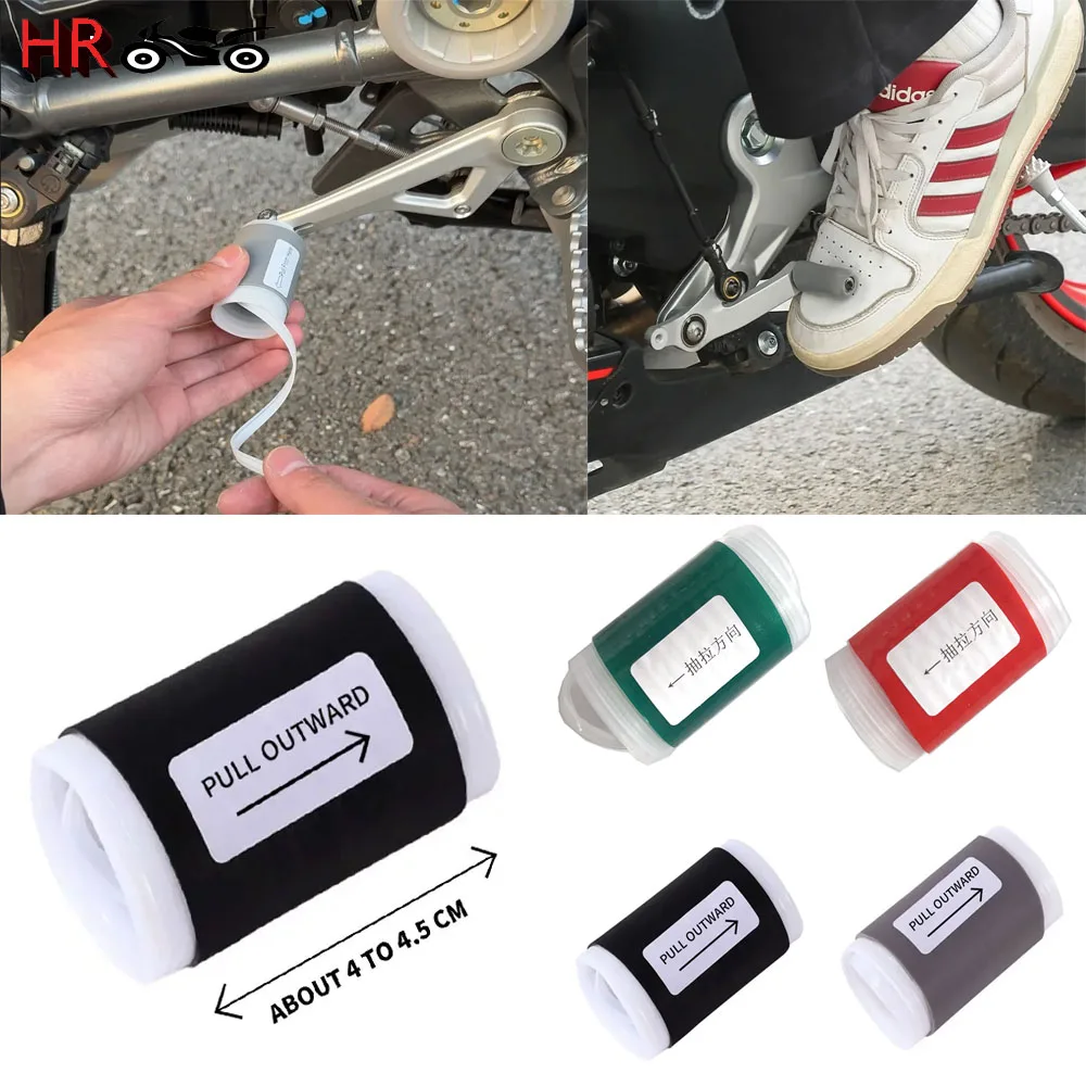 Per TRIUMPH Moto Leva Del Cambio In Gomma Copertura Ingranaggi Universale DAYTONA 660 955i Leva Del Cambio Pedale Del Piede Pad Copertura In Gomma