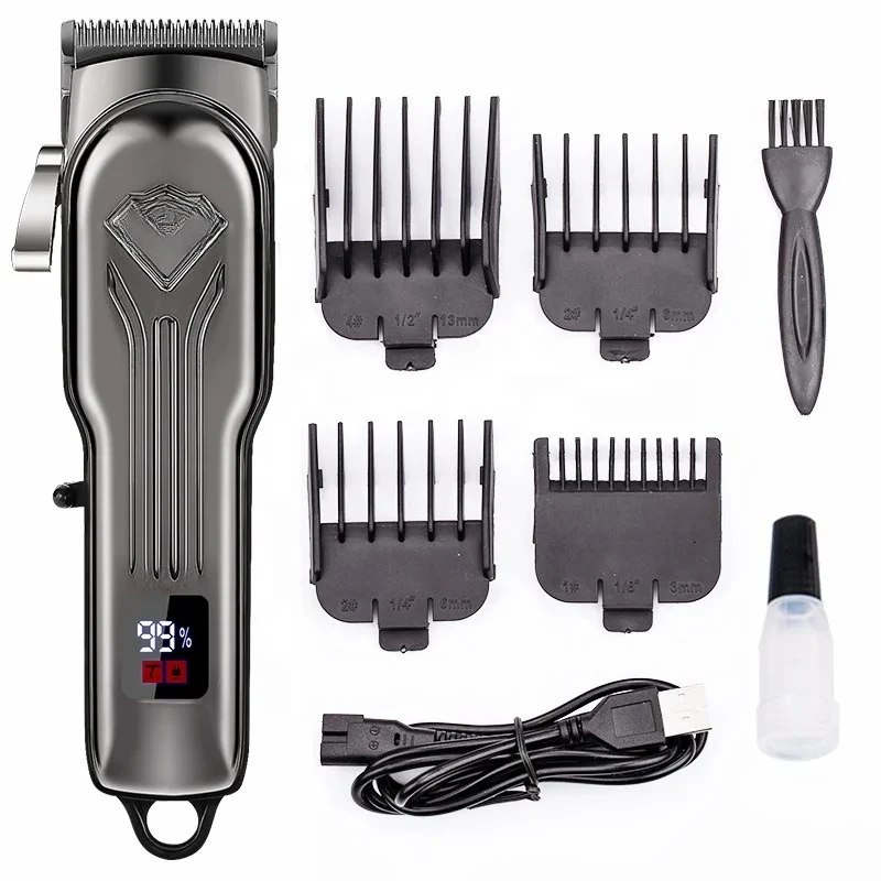 Professional Electric Pet Dog Clippers Kit Eco-Friendly Sustainable Hair Grooming Guard Comb Brush for
