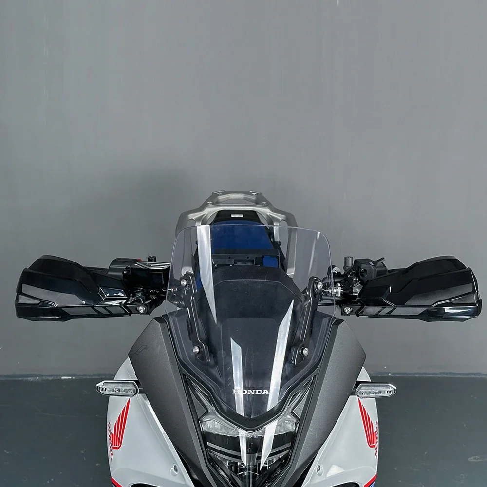 オートバイハンドガードハンドル保護カバーホンダ XL750 Transalp 750 2023-2024 フロントガラスハンドレバープロテクターガード