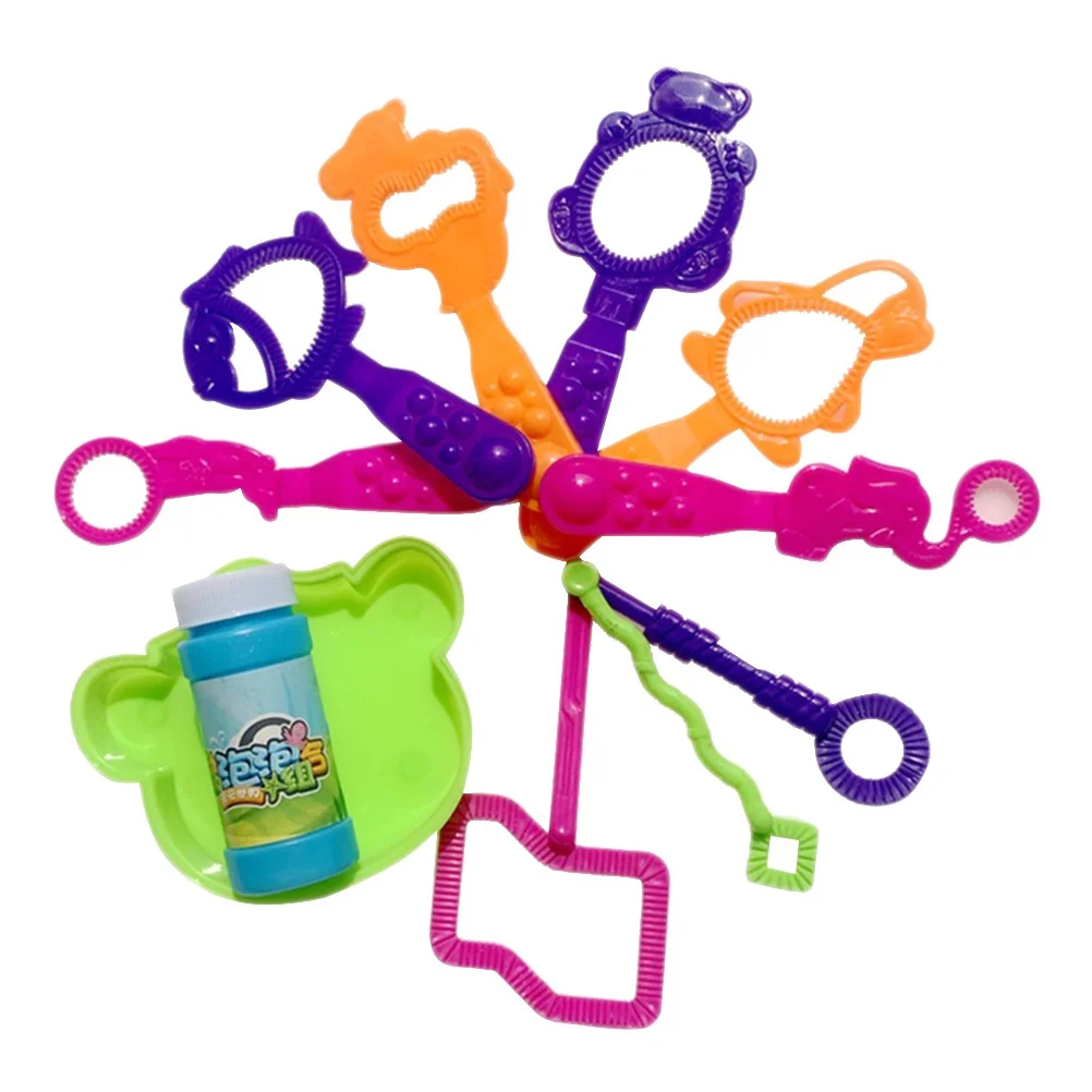 Outils de soufflage de bulles pour enfants, ensembles de fabrication de bulles, jeu d'extérieur et d'intérieur, léger, hiver, été, printemps, automne, 11 pièces