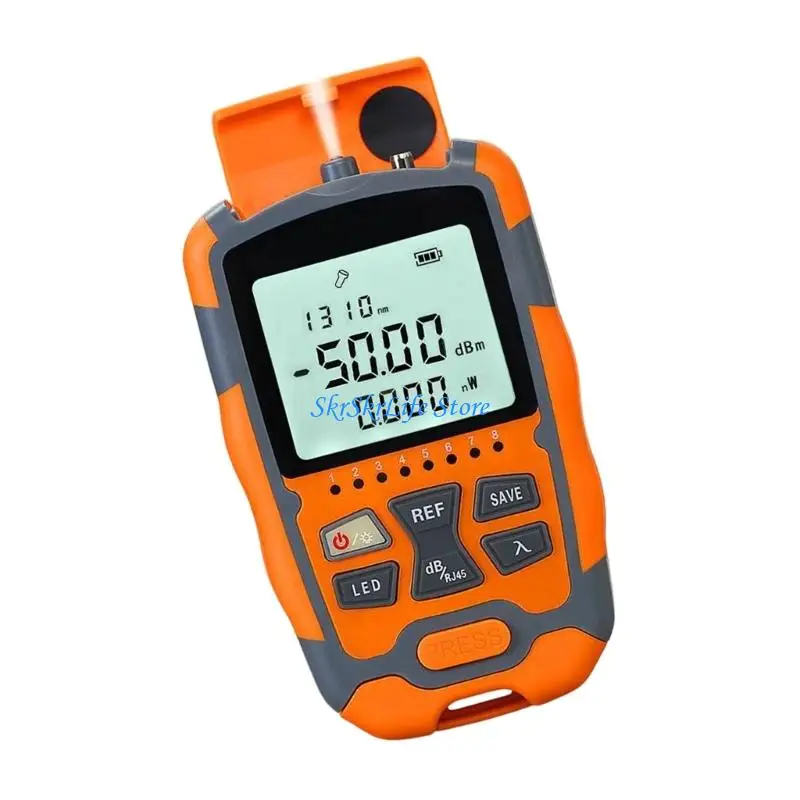 Picture 4: E65E Portable Opticals Power Meter Networking Analyzers Built In Light Source Auto Shutdown Function