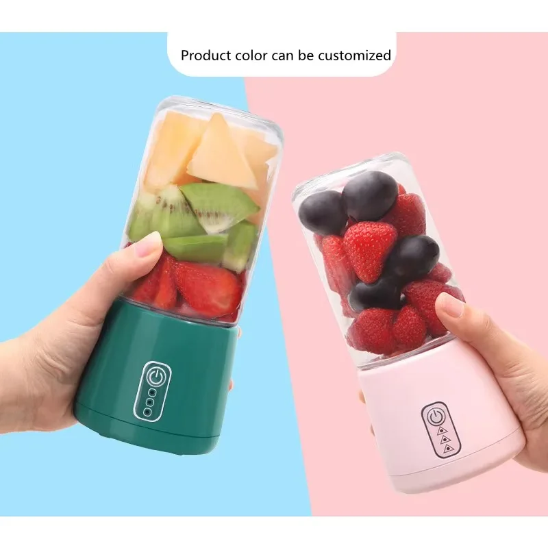 Custom Usb Personal Mini Juicer Cup Portable Juicer Blender for Travel Water Bottles