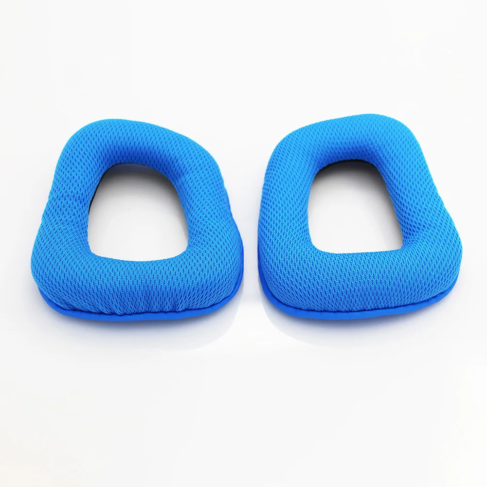 1 пара сменных амбушюр, пенопластовые подушечки для наушников, сетчатый тканевый чехол для наушников Logitech G35 G930 G430 F450