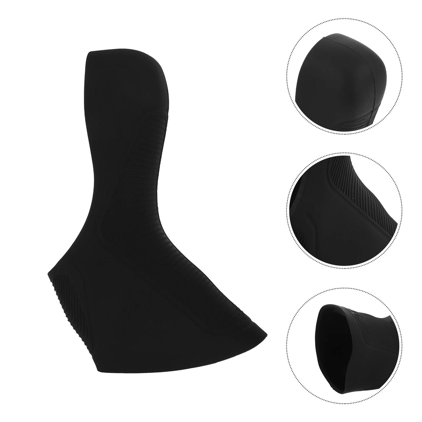 

2 Pcs Road Handlebar Cover Brake End Caps Oil Dish Gel Bicycle Levers Sleeve