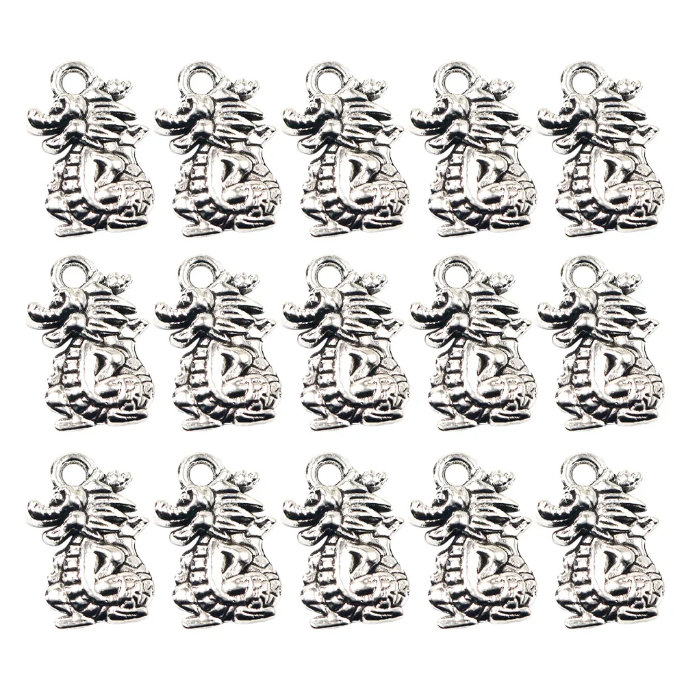 50 قطعة سبائك زودياك قلادة سحر DIY بها بنفسك صنع المجوهرات أساور أقراط قلادة مجموعة إكسسوارات معدنية صغيرة