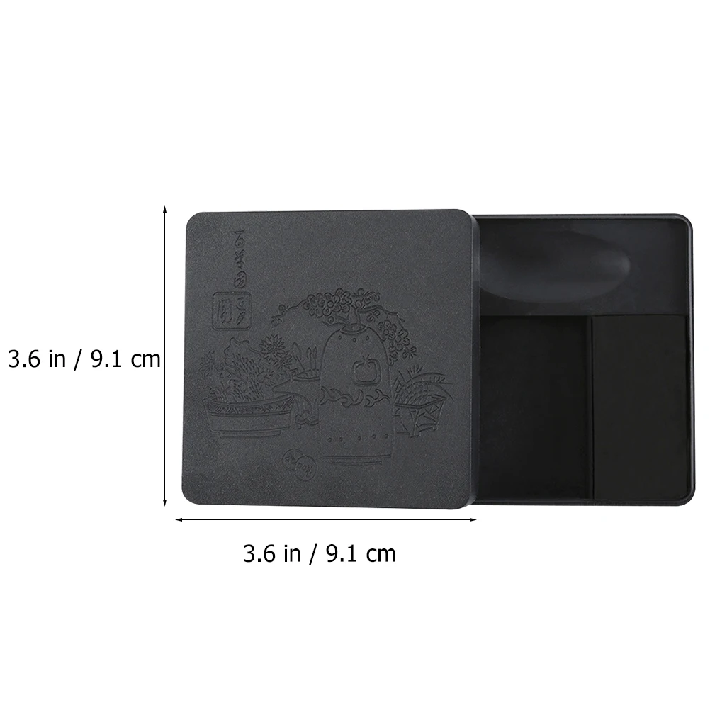 

2 pcs Multi-Function Container Calligraphy Practicing Supply Portable With Lid Traditional Writing Container For Student
