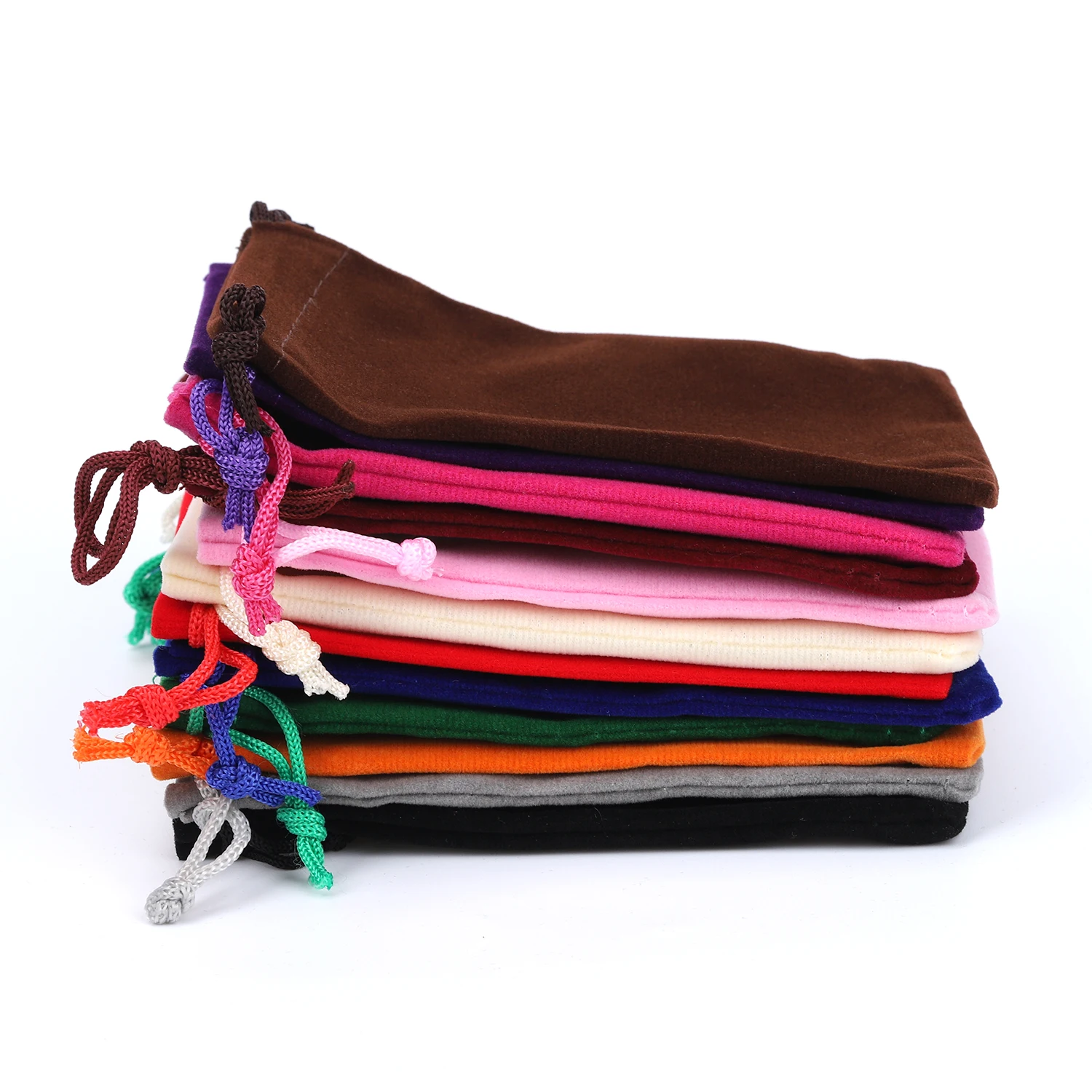 10Pcs 7x9cm/9x12cm Velvet Bag Drawstrings Pouches Party Gift Large Size Dust Bags Jewelry Gift Display Packing Bags