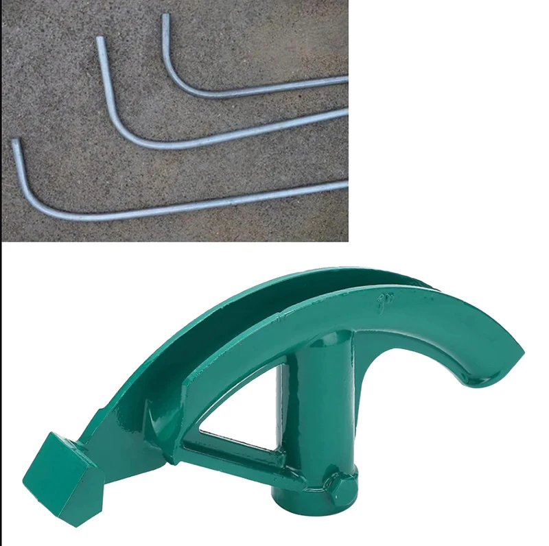 Doblador de tubos de acero Manual portátil, herramientas de doblado de tubos, cabezal doblador de conductos, herramienta de formación de hilo, Kit de doblado de tubos, 1 Uds.